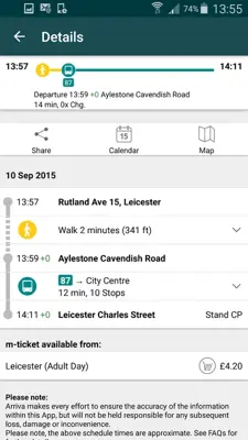 Arriva Bus android App screenshot 0