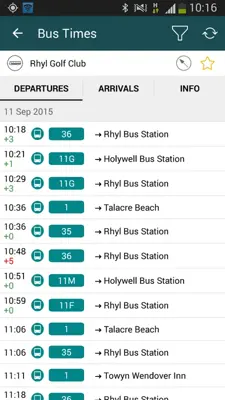 Arriva Bus android App screenshot 2